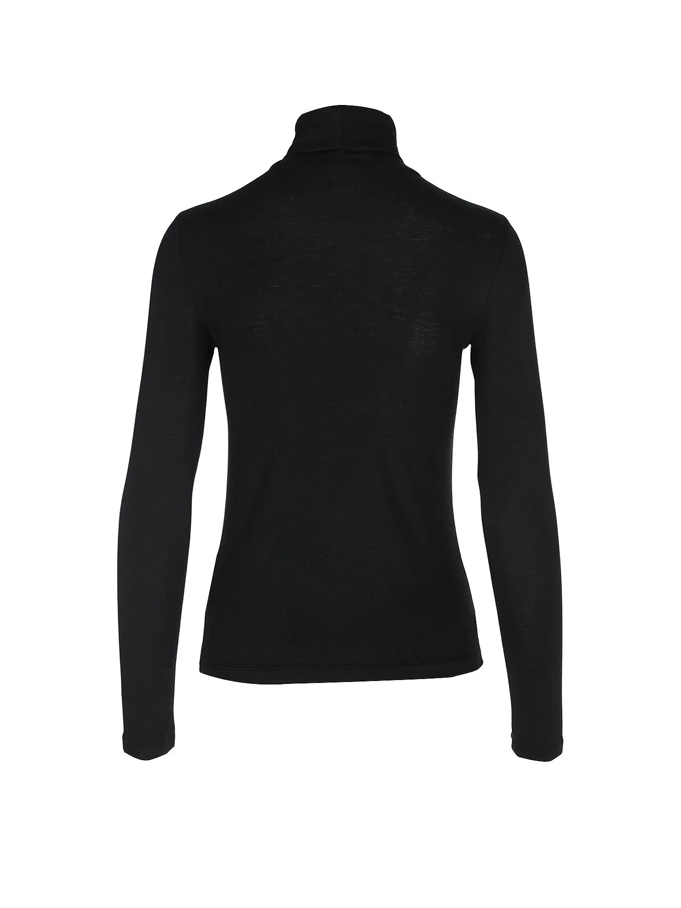 THINKING MU | Rollkragenshirt HERTIGE | schwarz